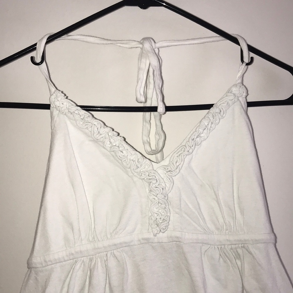 Express White Halter Top - Picture 3 of 3